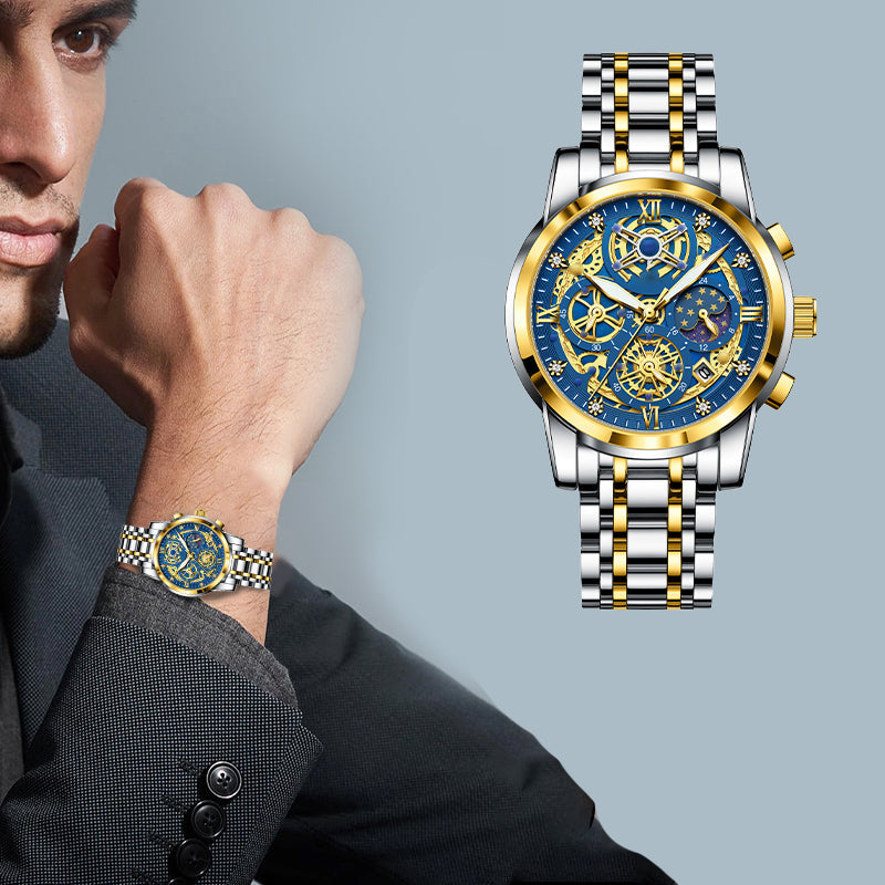 ⌚2025 Skelettiserad herrklocka - Moderiktig armbandsur 💎