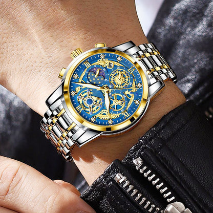 ⌚2025 Skelettiserad herrklocka - Moderiktig armbandsur 💎