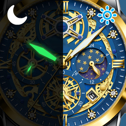 ⌚2025 Skelettiserad herrklocka - Moderiktig armbandsur 💎