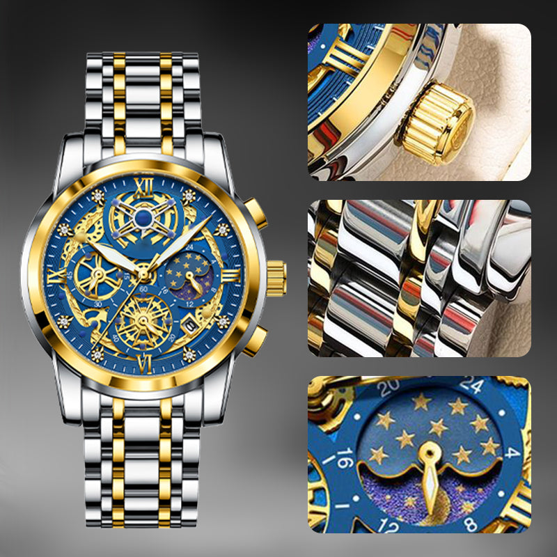 ⌚2025 Skelettiserad herrklocka - Moderiktig armbandsur 💎