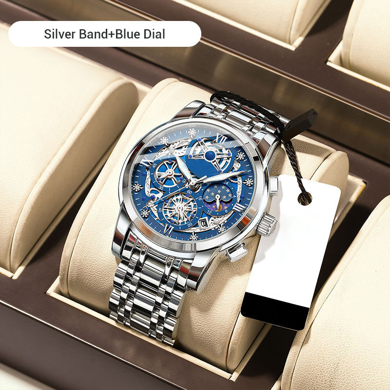 ⌚2025 Skelettiserad herrklocka - Moderiktig armbandsur 💎