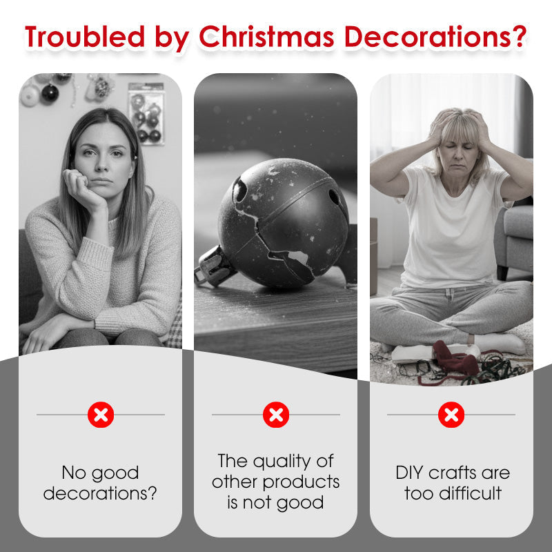 🔥Juldekoration i trä för vägg - HOME/JOY