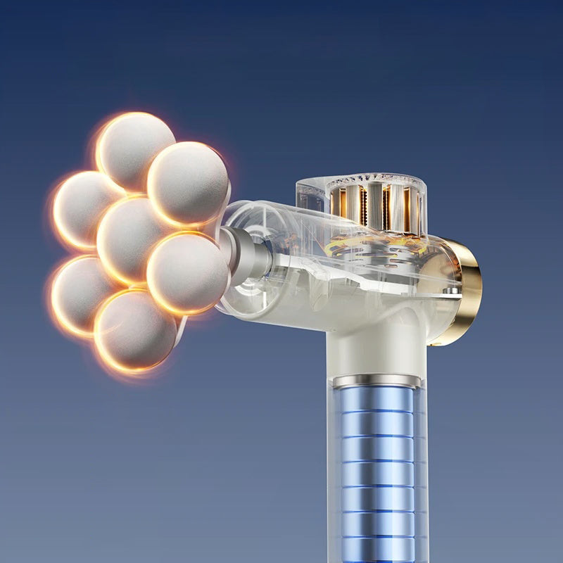 🔥Smart djupvävnadsmassagepistol med flera huvuden