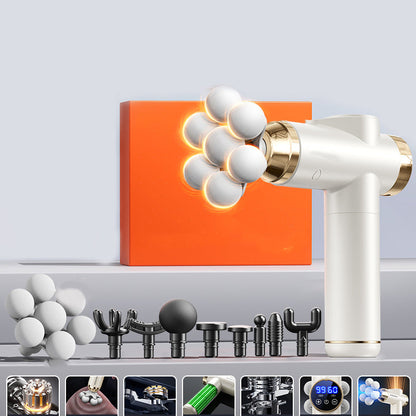 🔥Smart djupvävnadsmassagepistol med flera huvuden