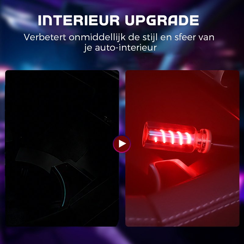 🔥USB LED Bilinredning Atmosfärsbelysning