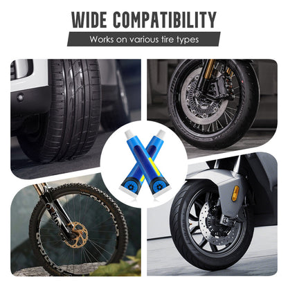 🚗 KÖP 1 FÅ 1 GRATIS! 🔧 Svart Däckreparationslim för Sidoväggen – Permanent, Snabbhärdande & Perfekt För Reparation Av Däckskador 🛞