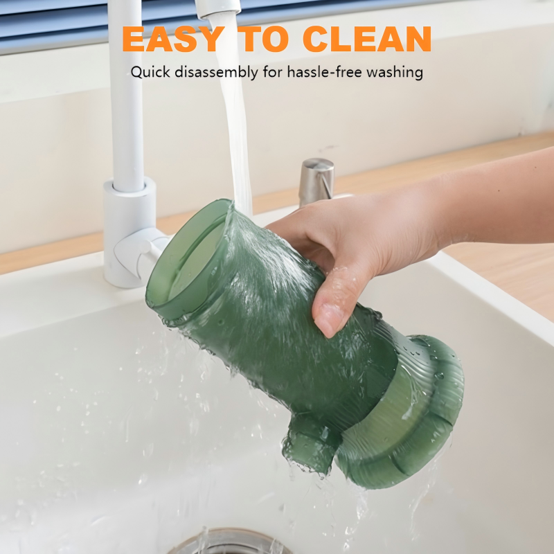 💥 50% RABATT + KÖP 2 FRI FRAKT! 🥩 Hushålls Manuell Korvstoppningsmaskin – Rostfritt Stål, Enkel att Använda & Lätt att Rengöra 🌭📦