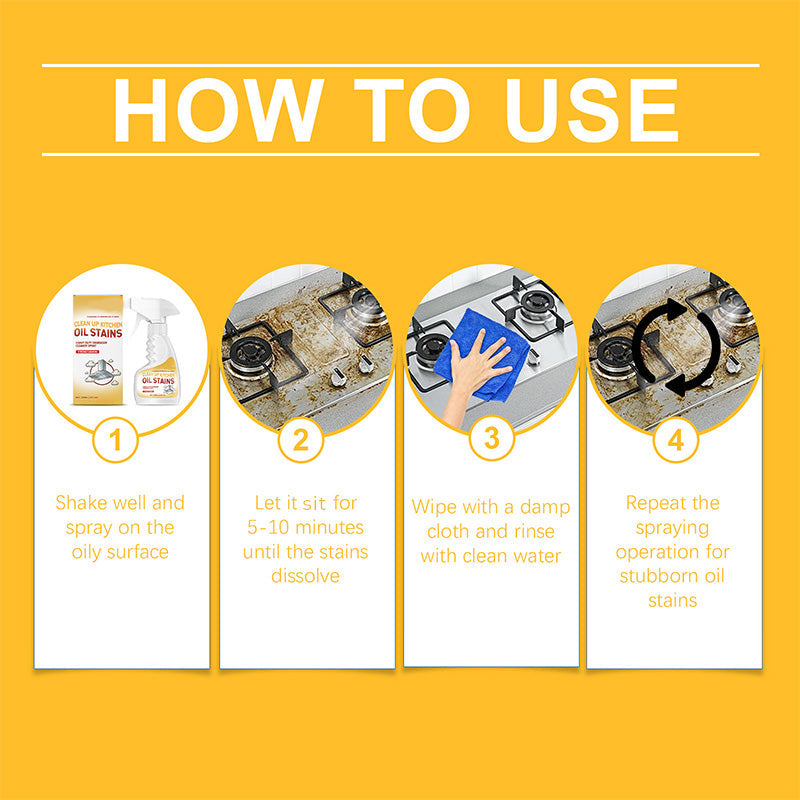 🔥50 % rabatt🔥Kraftfull rengöringsspray för avfettning i köket