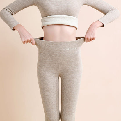 🔥Casual Warma vinterbyxor i enfärgat (Köp 2 gratis frakt)