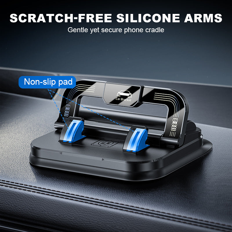 🔥360° Roterbar Hopfällbar Mobilhållare