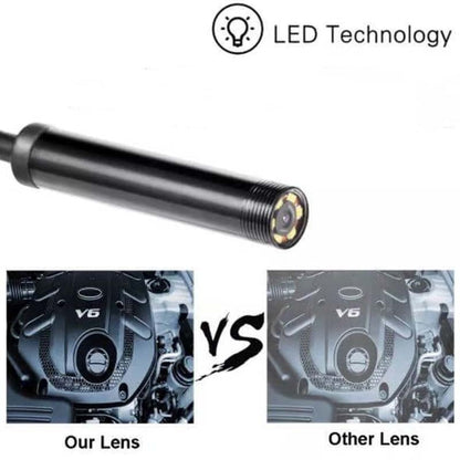 🔥3-i-1 vattentät USB-endoskopkamera med LED