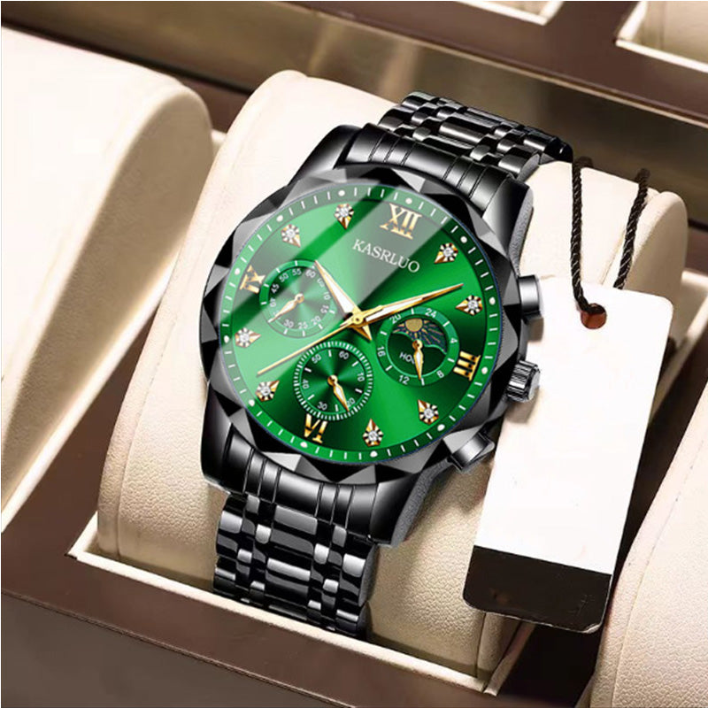 ⌚ 50% REA NU! 🔥 Vattentät Kvartsur för Män - Elegant & Slitstark, Perfekt för Vardag och Äventyr ✨