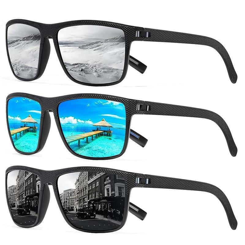 🕶️ 50% RABATT! 😎 Unisex Polariserande Solglasögon – UV400 Skydd, Klar Sikt & Perfekt För Bil & Utomhusbruk 🌞