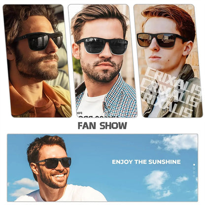 🕶️ 50% RABATT! 😎 Unisex Polariserande Solglasögon – UV400 Skydd, Klar Sikt & Perfekt För Bil & Utomhusbruk 🌞