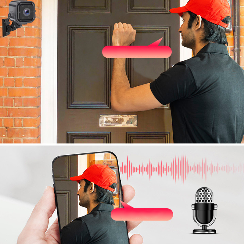 WiFi Säkerhetskamera med Nattsyn