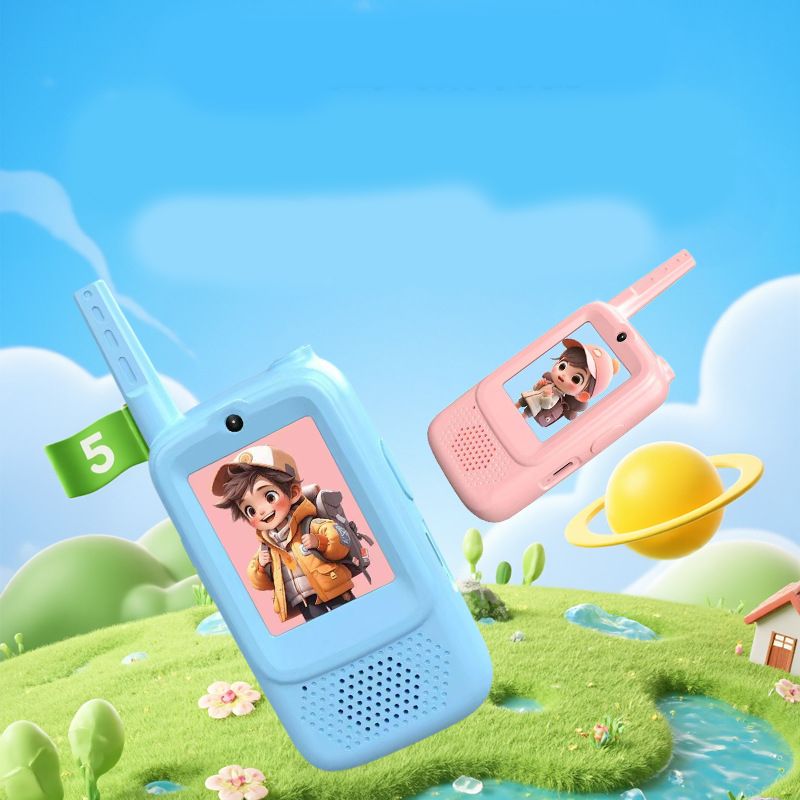 🔥Uppladdningsbara videowalkie-talkies för barn
