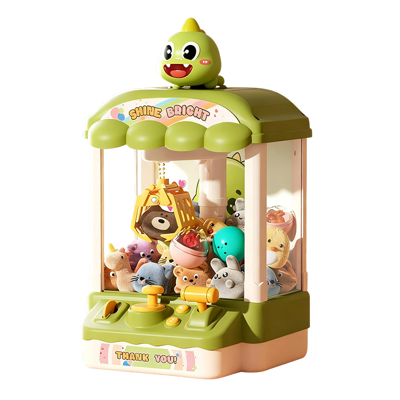 📢📢50 % rabatt!!! 🎅 Söt djurklämmaskin för barn 🎉 Innehåller mjuka leksaker och leksaker i kapslar🧸