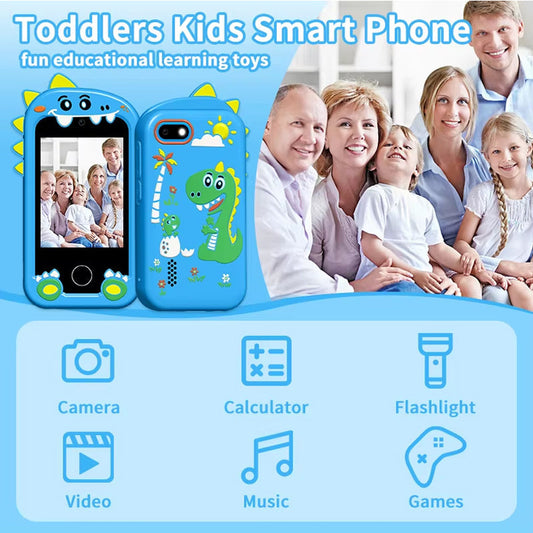 Pedagogisk leksakstelefon för barn