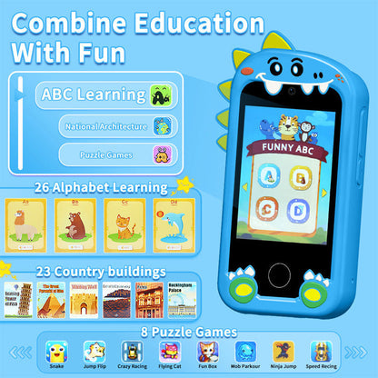 Pedagogisk leksakstelefon för barn