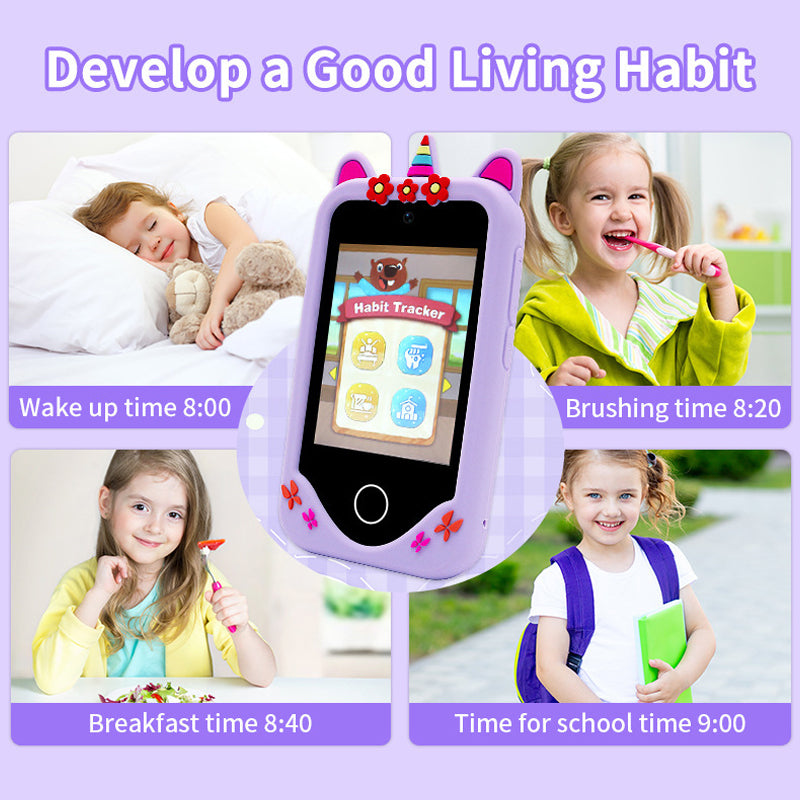 Pedagogisk leksakstelefon för barn