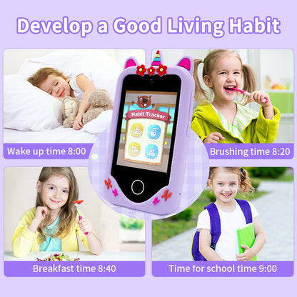 Pedagogisk leksakstelefon för barn