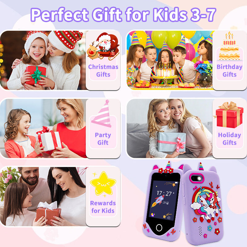 Pedagogisk leksakstelefon för barn