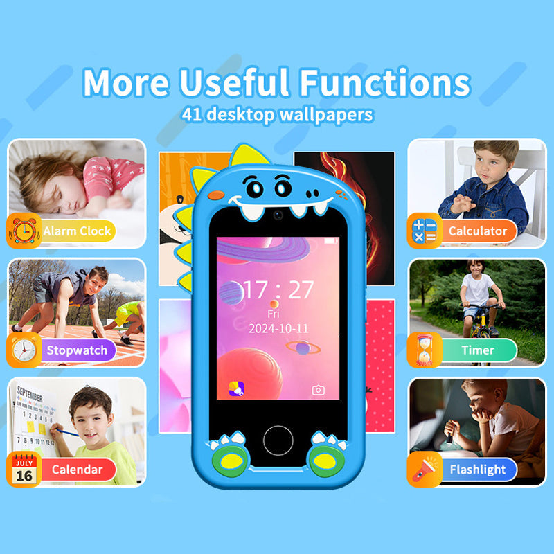 Pedagogisk leksakstelefon för barn