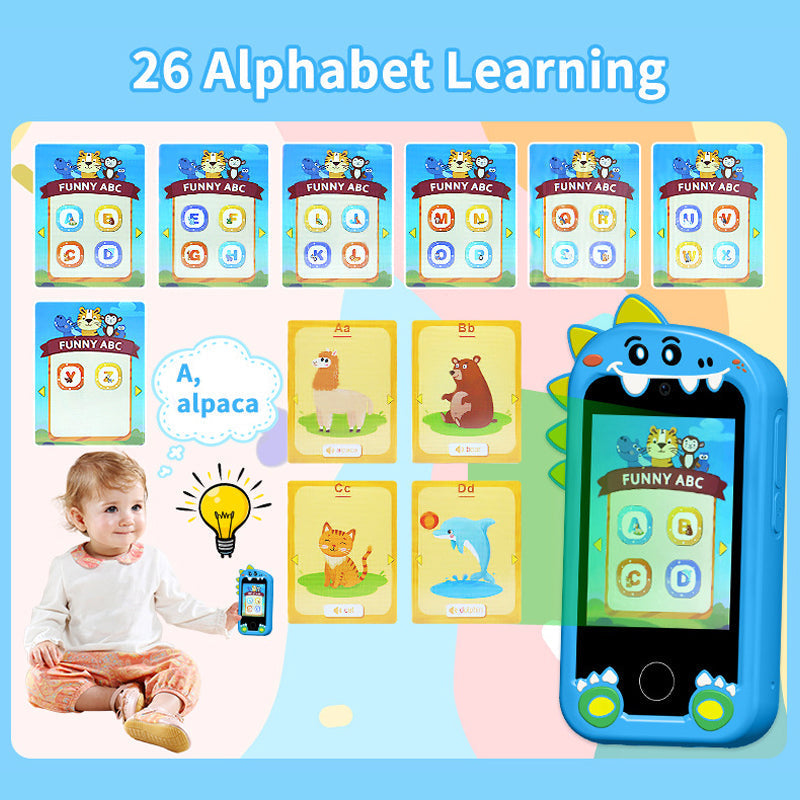 Pedagogisk leksakstelefon för barn