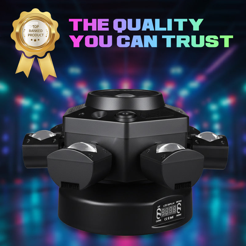 🎄 Specialerbjudande för jul -65%!🌟Multi-beam LED Atmosphere Light - 360° ljusmagi!