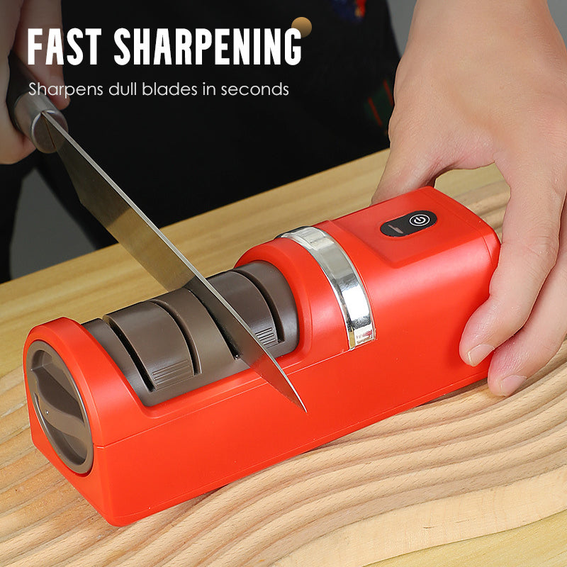 ⏰ 50% RABATT! 🔪 Automatisk knivslipare för köket – Blixtsnabb, Säker & Superskarp ✨