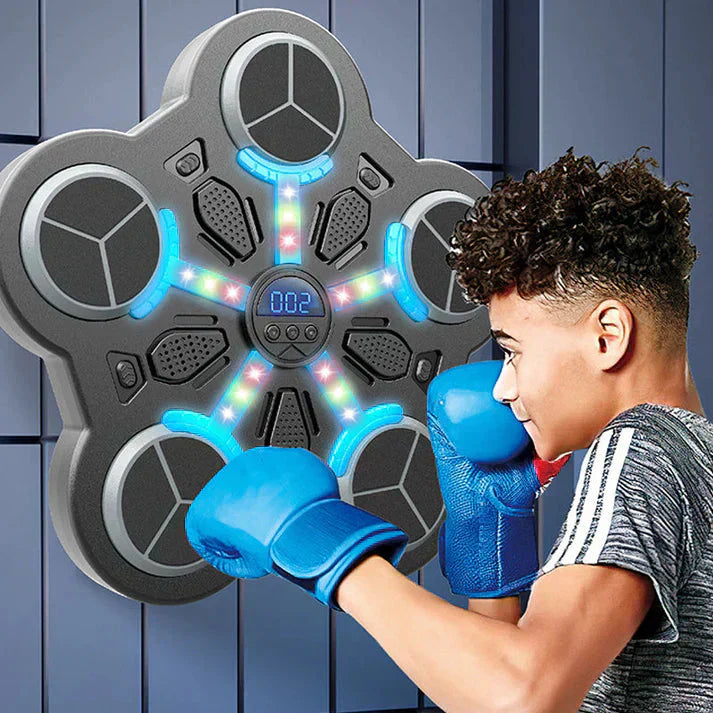 🥊 60% RABATT! 🎵 Slagsäck med Musik för Barn – Lyser, Uppmuntar till Motion & Hållbar 🎄