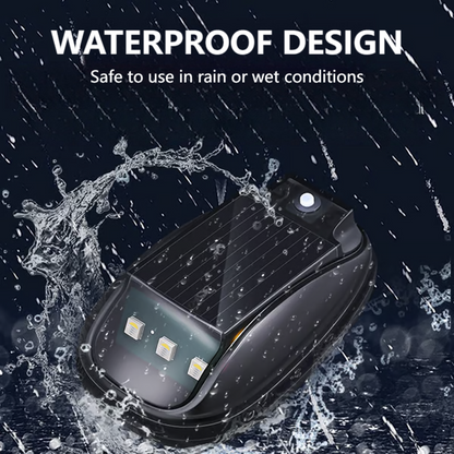 🚗 50% RABATT! ☀️ Solcellslampa för Biltak – Vattentät IP65, Fjärrkontroll & Autonom Drift 🌙