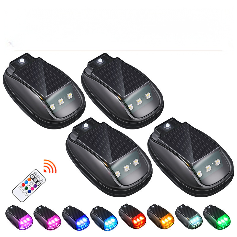 🚗 50% RABATT! ☀️ Solcellslampa för Biltak – Vattentät IP65, Fjärrkontroll & Autonom Drift 🌙
