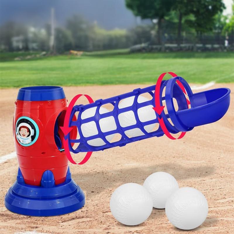 ⚾ 50% RABATT! 🎯 Automatisk Basebollkastare för Barn – Justerbar Kastningshastighet, Perfekt För Hemmaträning & Utveckling Av Slagfärdighet 🏠