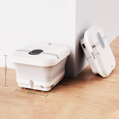 [🔥Tankeväckande present] Fällbar fotbadbalja för hemmabruk