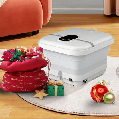 [🔥Tankeväckande present] Fällbar fotbadbalja för hemmabruk