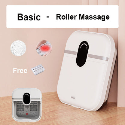 [🔥Tankeväckande present] Fällbar fotbadbalja för hemmabruk