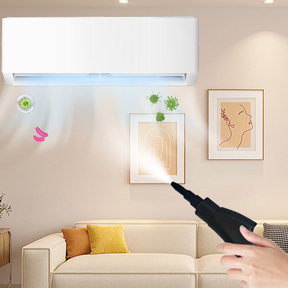 Multifunktionshandhållen städa med ånga för hemmet