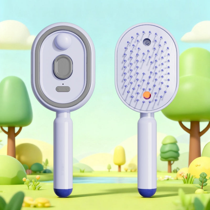 ✨🔥Wieanfedy™ Elektrisk Spray & Massage Hårborste✨🔥