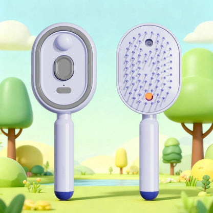 ✨🔥Wieanfedy™ Elektrisk Spray & Massage Hårborste✨🔥