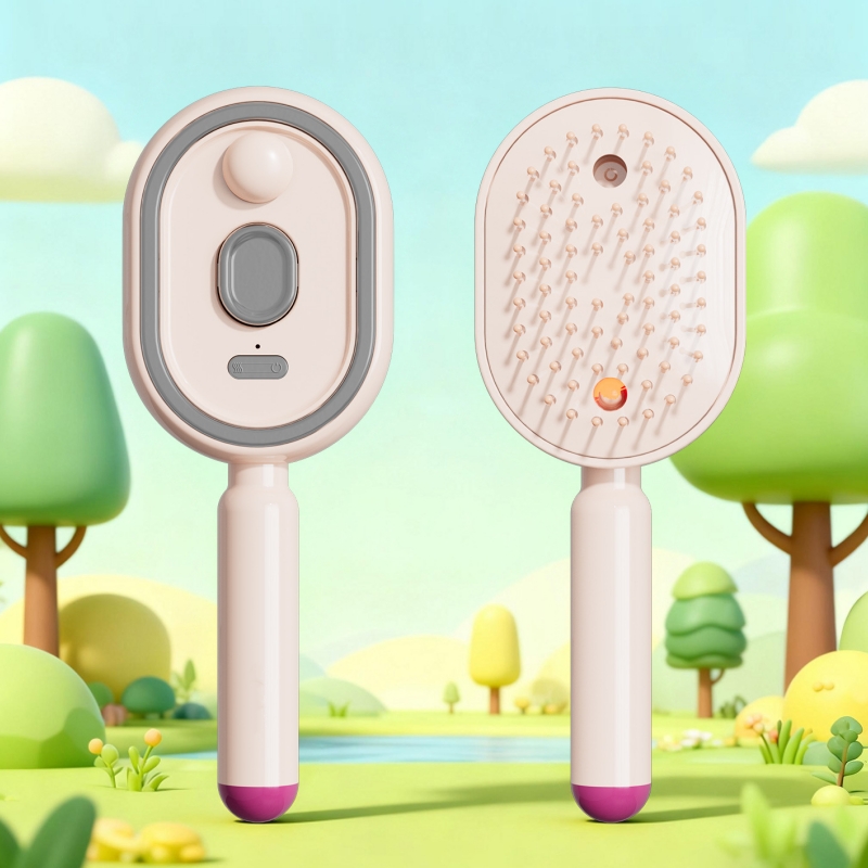 ✨🔥Wieanfedy™ Elektrisk Spray & Massage Hårborste✨🔥