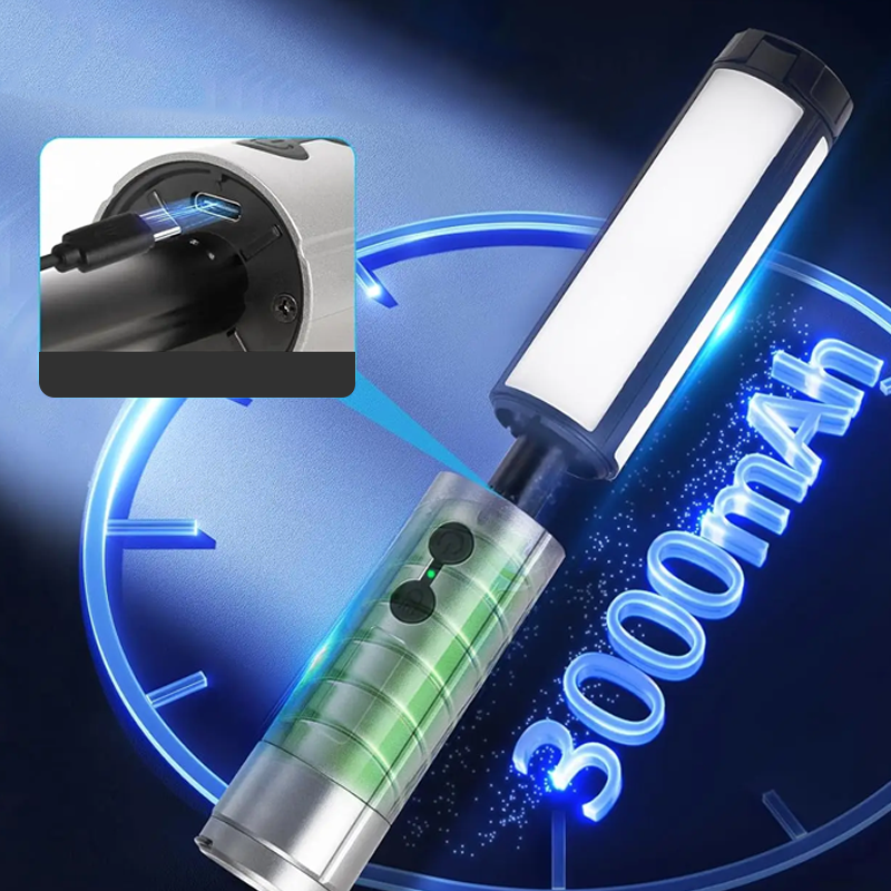 Bärbar hopfällbara LED-campinglampa