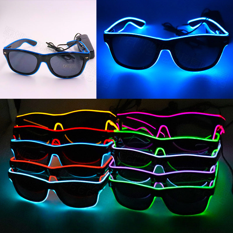 🔥LED-ljusglasögon för fest