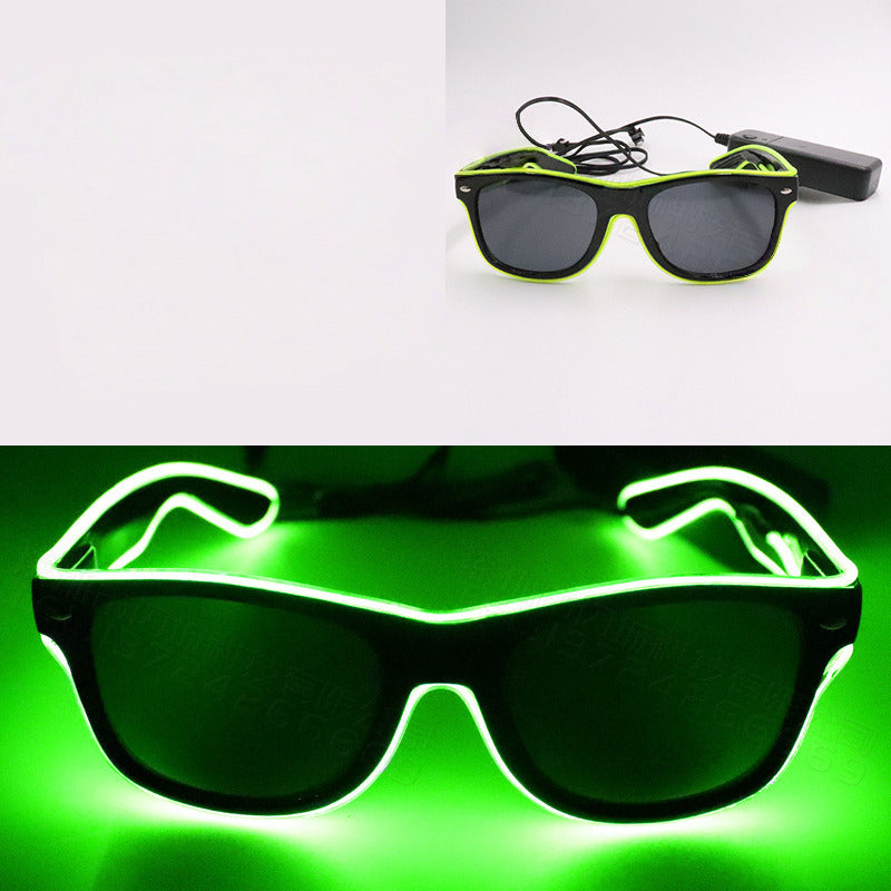 🔥LED-ljusglasögon för fest
