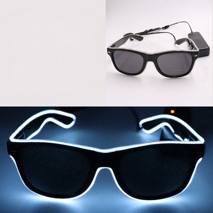 🔥LED-ljusglasögon för fest