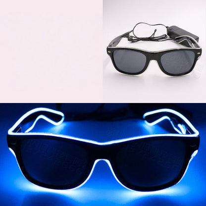 🔥LED-ljusglasögon för fest