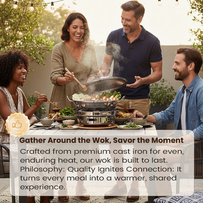 🎉Juleerbjudanden🔥Vindtät spritkök med kastrull