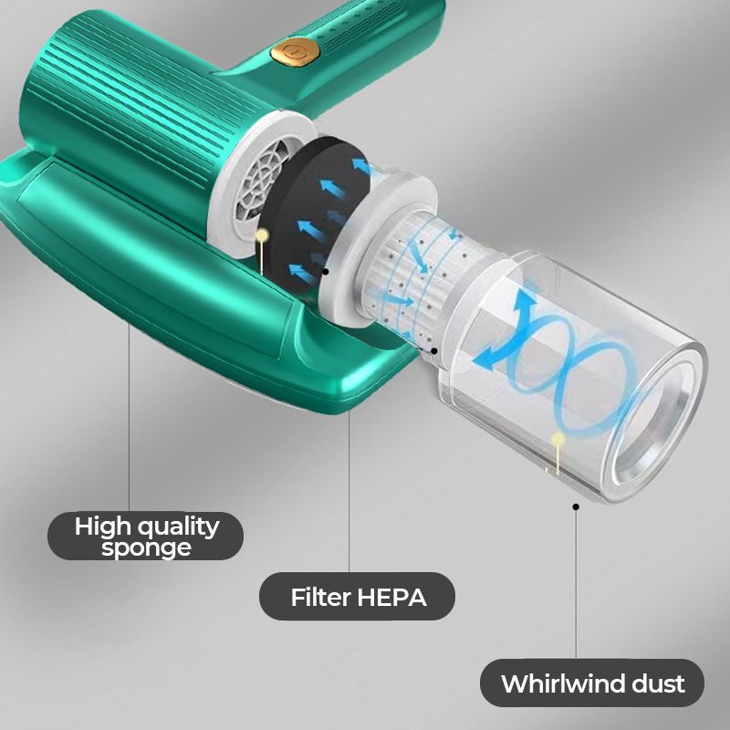 🔥Trådlös dammsugare för borttagning av kvalster i hemmet