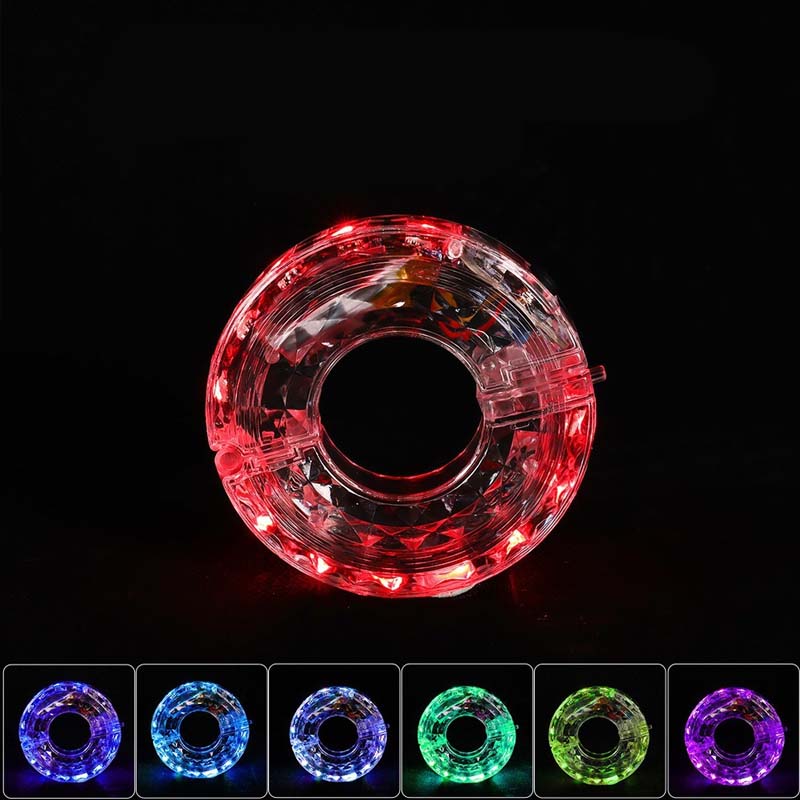 🚴 KÖP 3, FÅ 1 GRATIS! 💫 LED-cykelljus för Hjul – Vattentät, Lätt att Montera & 8 Färglägen 🌈