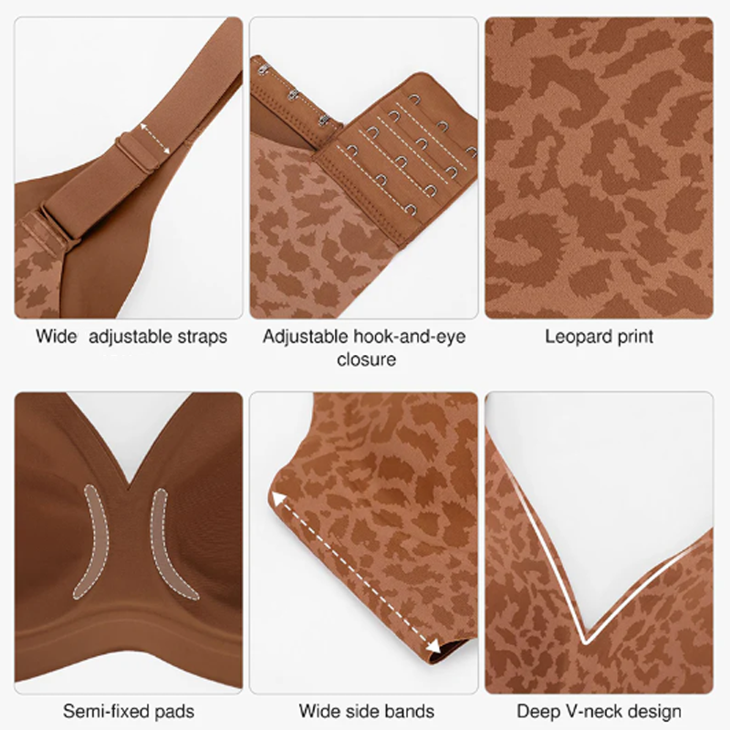 ⏳Begränsad tid 50 % rabatt⏰Andningsbar, sömlös, trådlös lyft-BH för kvinnor👙